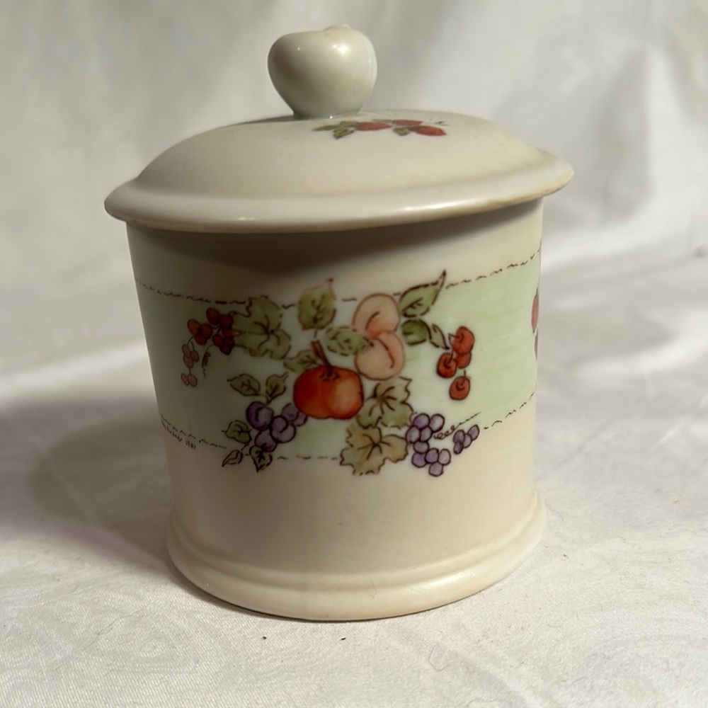 Vintage Jam Jar Multi Fruit artist Judy Burdner 1981
